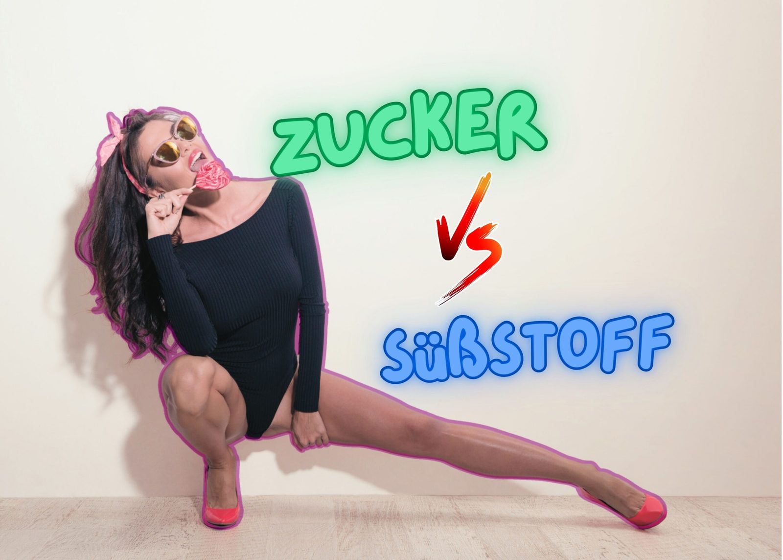 Zucker oder Süßstoff