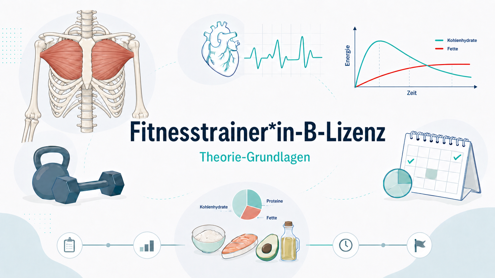 Fitnesstrainer B-Lizenz Theorie Prüfung