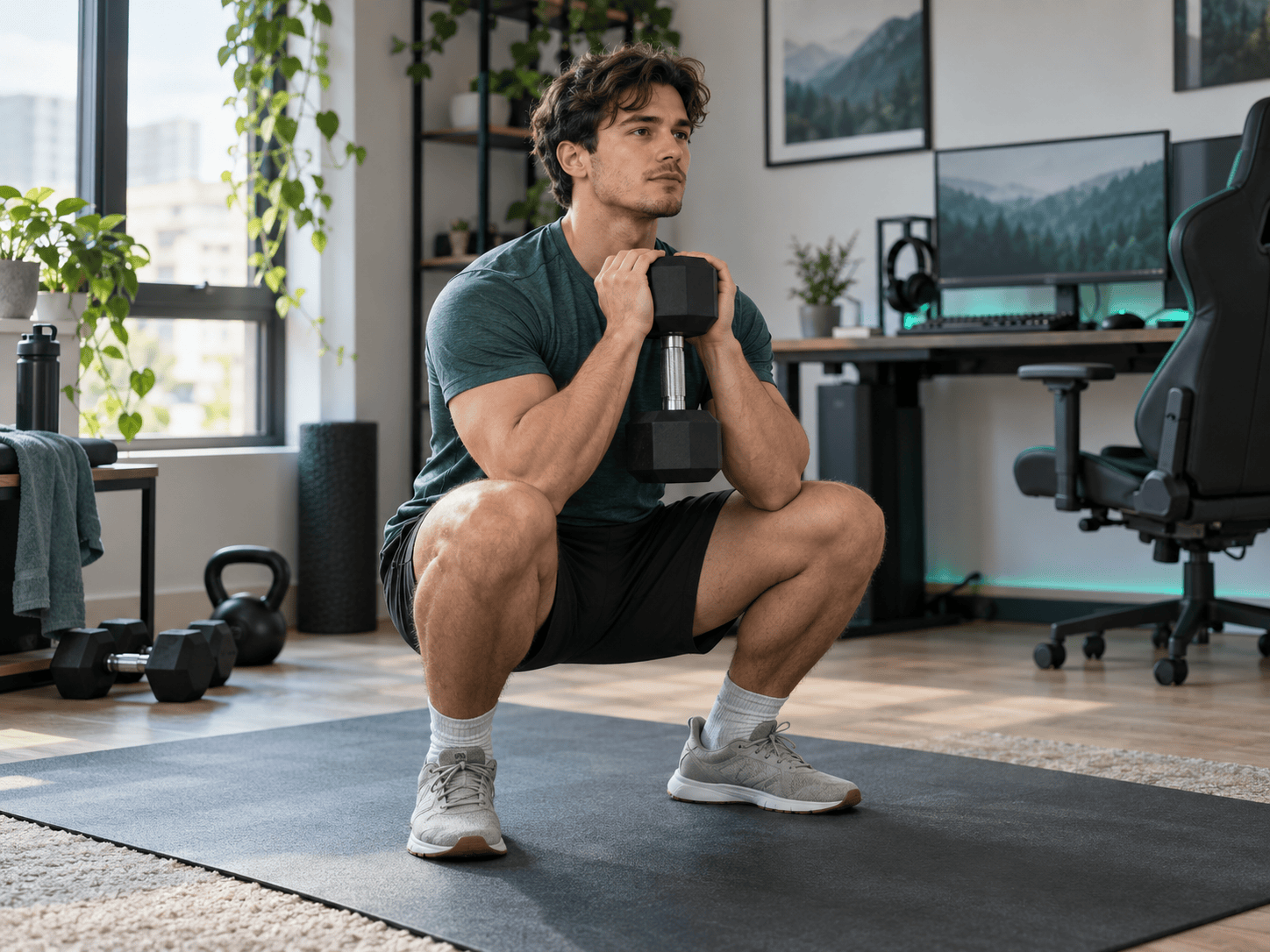 Krafttraining als allgemeiner Fitnessbaustein für Gamer